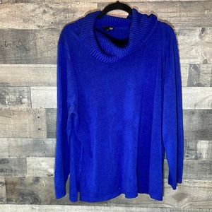 Blue East 5th Cowl Neck Sweater